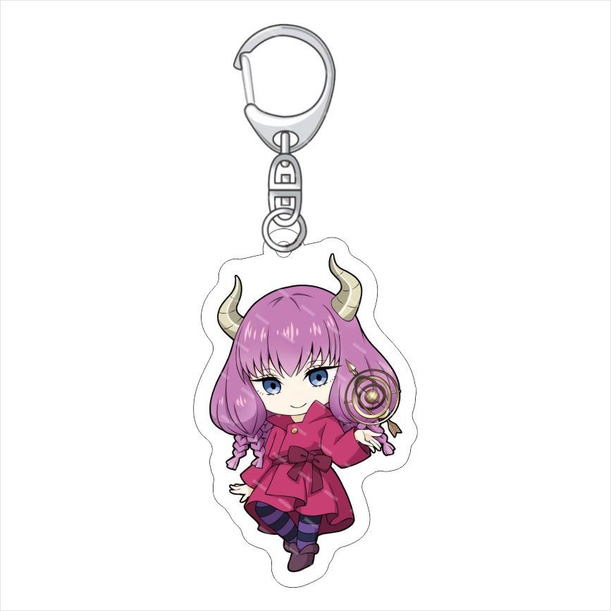 Cute Anime Frieren Beyond Journey's End Sein Frieren Fern Stark Aura Acrylic Keychain Peripherals Backpack Pendant Gift 6CM