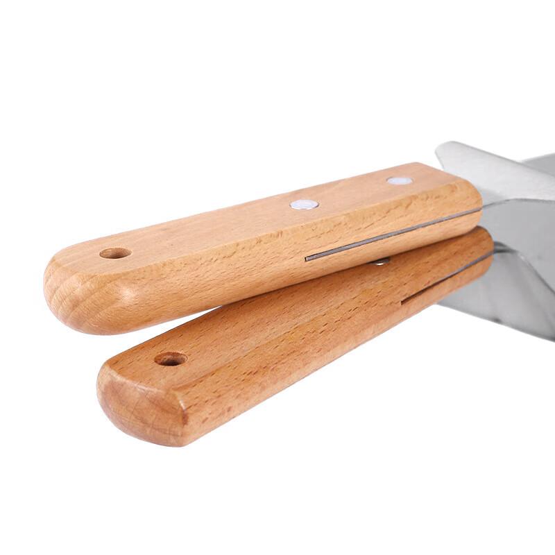 Beech Wood Handle Stainless Steel Pizza Tools