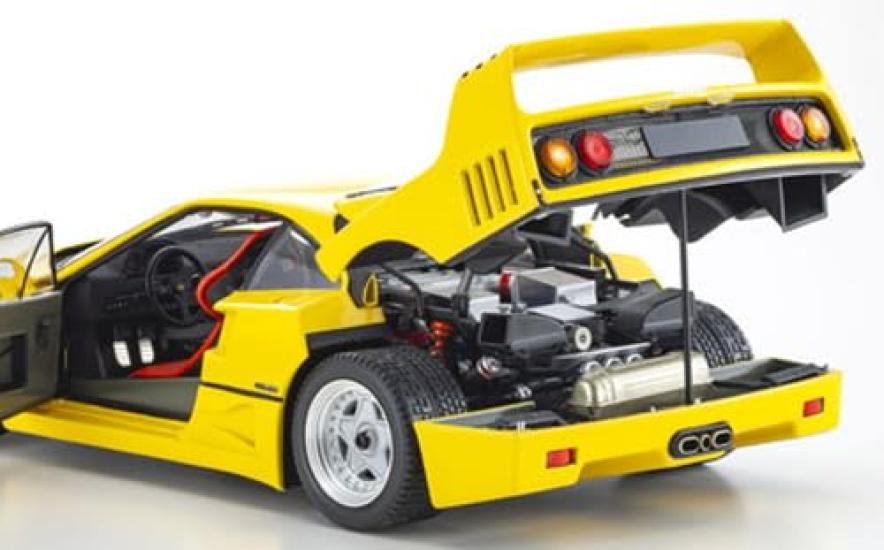 Kyosho Original Scale Ferrari F40 Yellow Finished Product KS08416Y 1/18