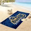 LA Rams Print Beach Towel, Large Soft Quick Dry Towel for Beach Camping Swimming
