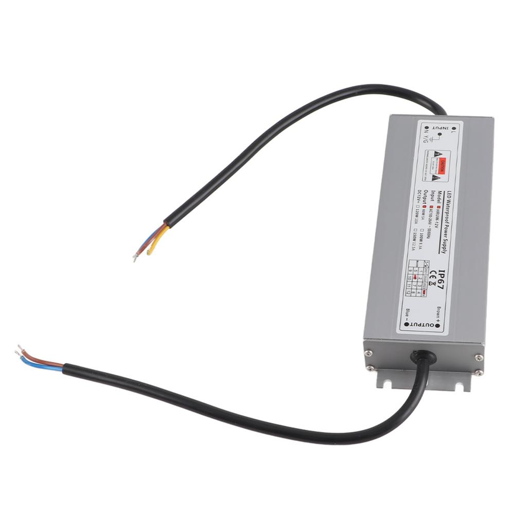 HRUW60W12V IP67 Wasserdichter Schalter Netzteil LED-Treiber Transformator 100240VAC