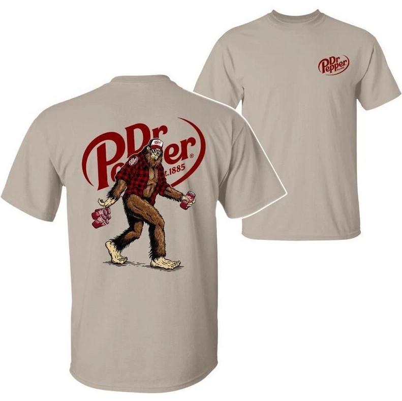 

Dr Pepper 2 Sided TShirt Unisex Graphic Tee For Fans Unisex T-Shirt XL