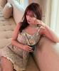MIXXO See-Through Check Layered Dress_Miwowg501G