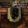 Medieval Table Flag Light Luxury High-End Dining Table Flag Cloth Tablecloth Long Cotton And Linen Fabric Shoe Cabinet Tv Cabinet Bucket Cabinet Cover