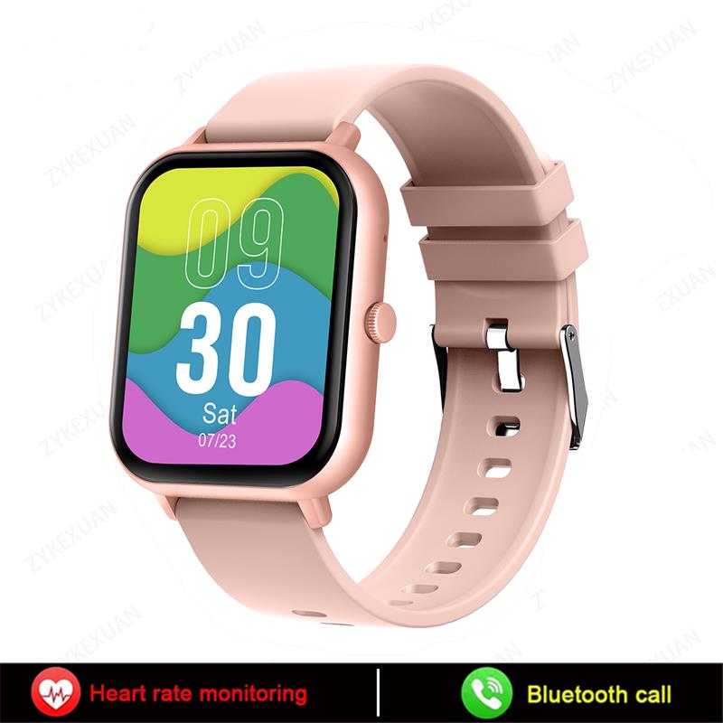 New For Women Bluetooth Call Smart Watch Women Men Heart Rate Blood Oxygen Voice Assistant 100+Sports Ladies Smartwatch