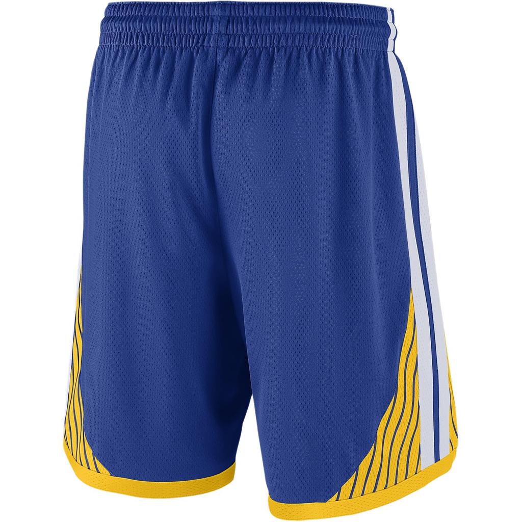 Nike X NBA Collaboration Golden State Warriors Dri-Fit FW24 Swingman Icon Edition Fashion Logo Breathable Basketball Shorts Kids Shorts FQ4698-495