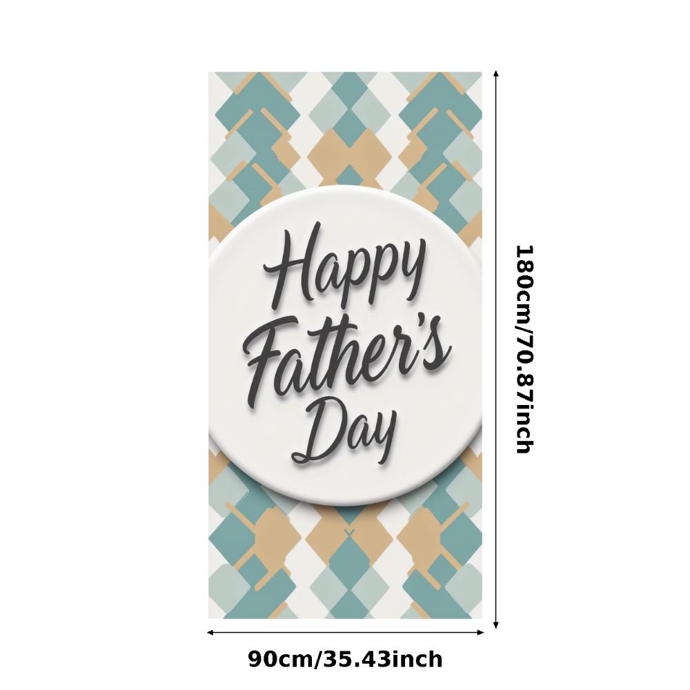 Decorative Design Holiday Banner Neutral Colors Party Decoration Durable Textured Pattern Photo Prop for Gift Presentation