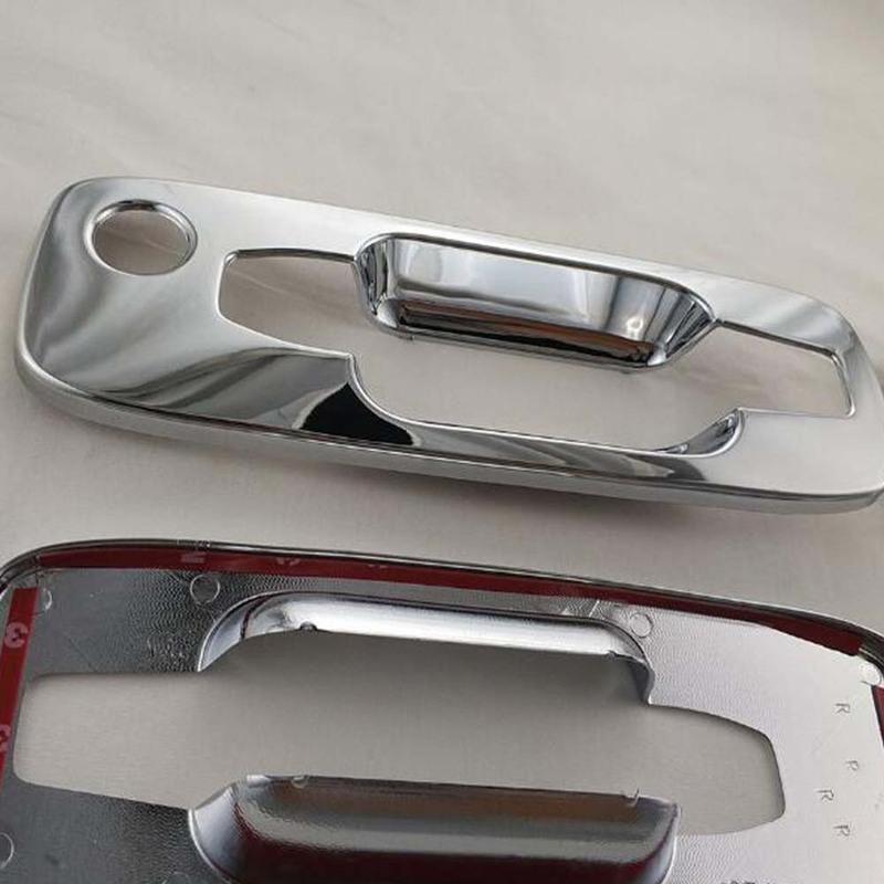 Car Stickers Chrome Silver Door Handle Cover For Nissan X-Trail 2000-2010 Decoration Exterior Styling Accessories