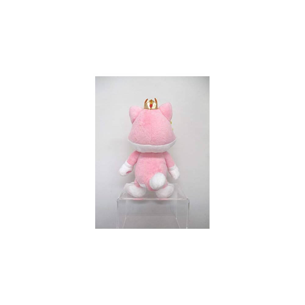 Sanei Boeki Super Mario 3D World Cat Peach Plush Toy 11x8x22.5cm