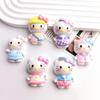KT Little Cat Resin Accessories: Cream Glue Hair Clips, Shoe Buckles, Keychains, Phone Cases, Pendants, DIY Ornaments, and Cosplay Items.