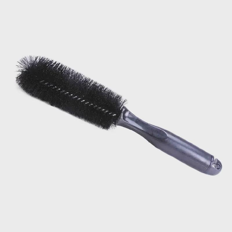 Multifunctional Tire and Rim Cleaning Brush with Round Head