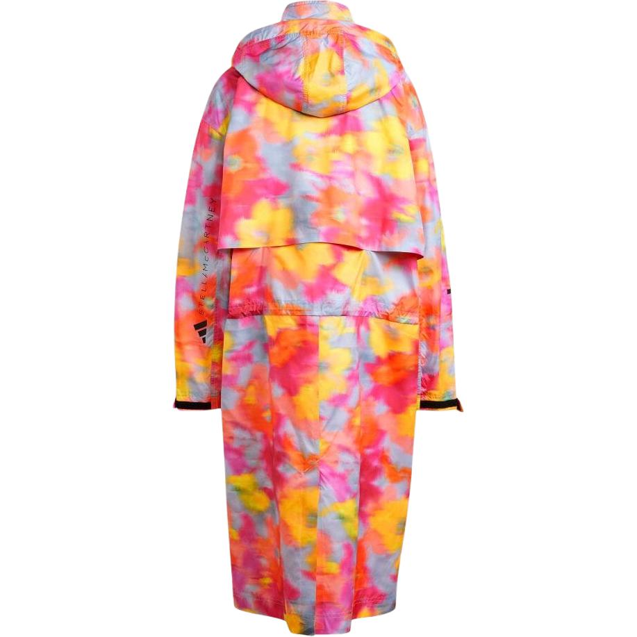 Adidas Stella McCartney Hooded Reversible Zip-Up Long Sleeve Jacket Women Jackets Active-Gold Touch-Yellow IW7961