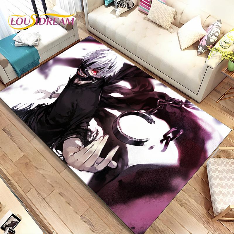 Anime Tokyo Ghoul Carpet Kitchen MatEntrance Doormat Bedroom Floor Decoration Living Room Carpet Bathroom Anti-slip Rug