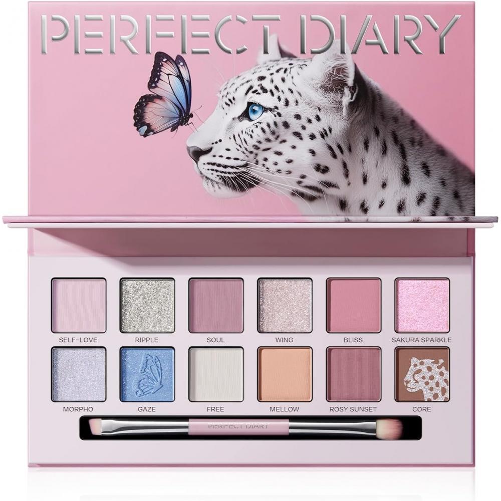 

Палетка теней для век Perfect Diary Animal 1,2 г x 12 цветов Сакура