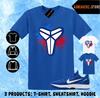 T-shirt assorti Kobe 6 Protro Dodgers 2025 Match Sneaker Mamba Sheath T-shirt