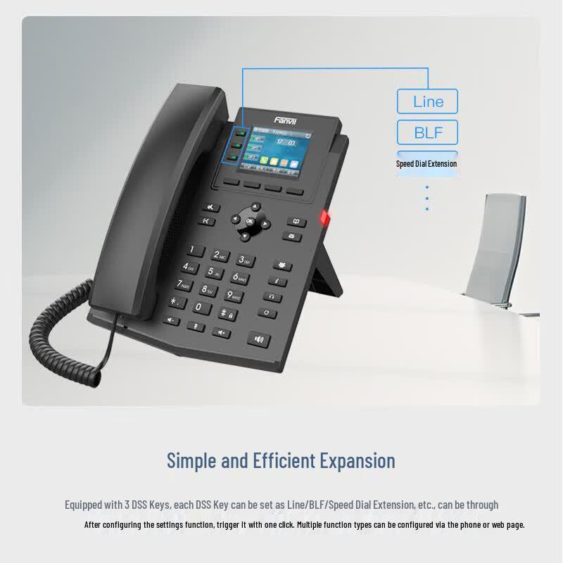Fanvil X303 Series Color Display SIP IP Phone (CN Version)