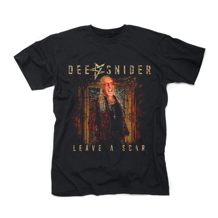 Di Snyder Leave Scars Band TShirt Cotton Graphic Tee Unisex Women Summer Streetwear Top S