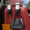 Multifunctional Car Hook Storage Box Seat Back Water Cup Holder Rear Vehicle Storage Box Interior Supplies