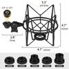 Geekria for Creators Microphone Shock Mount Compatible with Rode NT-USB, NT1-A, NT2-A, NT1000, NT2000, Procaster, and K2, Anti-Vibration Suspension