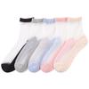 Women's Spring and Summer Fashionable Transparent Crystal Silk Cotton Socks