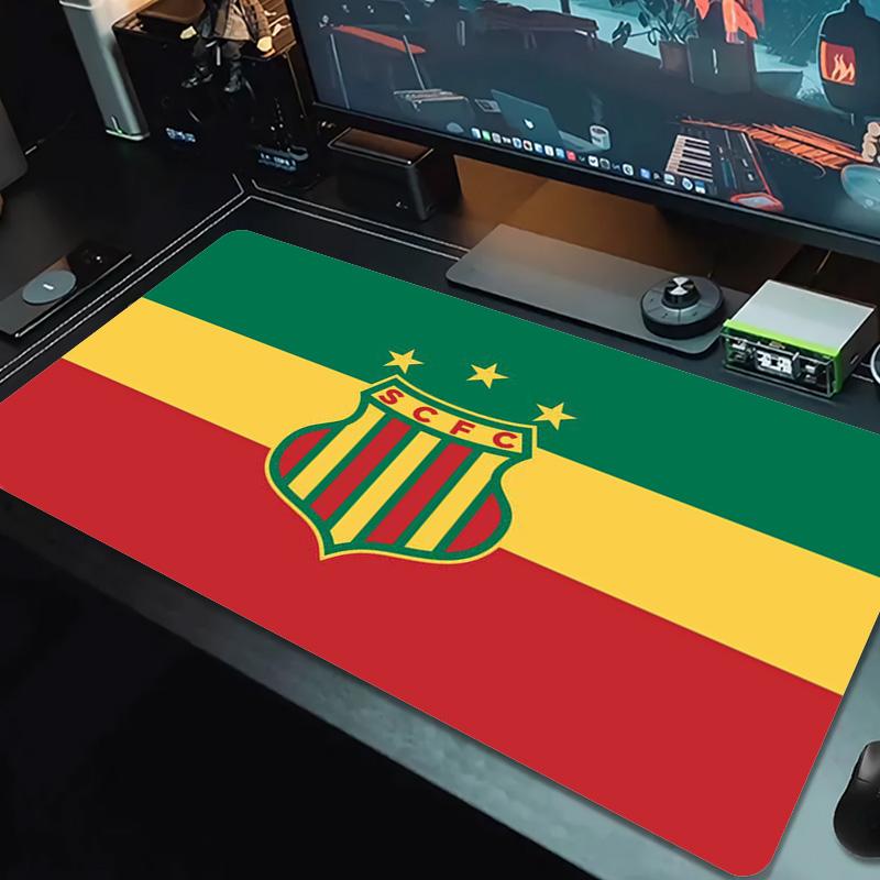 SAMPAIO CORREA-RJ Color Mouse Pad Large Gaming Table Cushion Non-slip Laptop Tablet Big Mousepad XXL Mat Mini PC Playmat With Lock edge