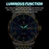 BINBOND Quartz Male Wristwatch Waterproof Luminous Date Week Watch for Men Stainless Steel Fashion Men's Watches Business Watch Casual Male Clock