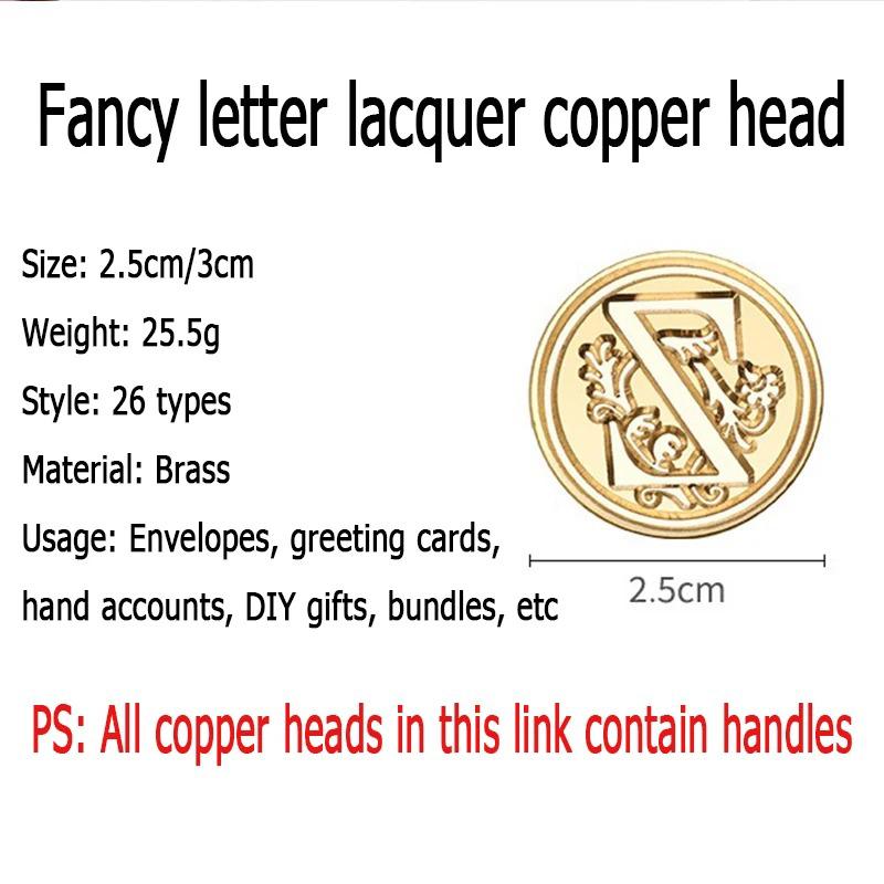 2PCS/SET Vintage Stamp Retro 26 Letters Wax Sealing Stamp Scrapbooking Wax Seal Craft Supplies Invitation/envelop Gift HCZ106-SB