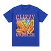 Glizzy Gobbler Funny Dog Meme Graphic T-shirt Men Women Humor Style Short Sleeve Tee Shirt Fashion Oversized Cotton T Shirts