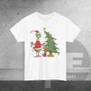 Men's and Women's T-shirts Grinch Christmas Tree T-Shirt Unisex Xmas Tee Funny Grinch Gift