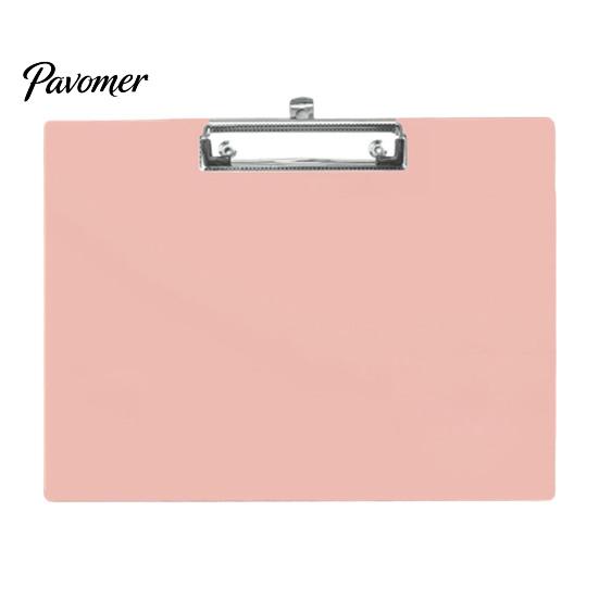 Strong Clamping Clipboard A4 Letter Size Plastic Clipboard, Hard Board with Low Profile School Clip, Lightweight Solid Color for Office Classroom