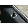 For Benz GLE GLS Inner Door Bolt Lock Down Ring Frame Aluminum 2016- Silver