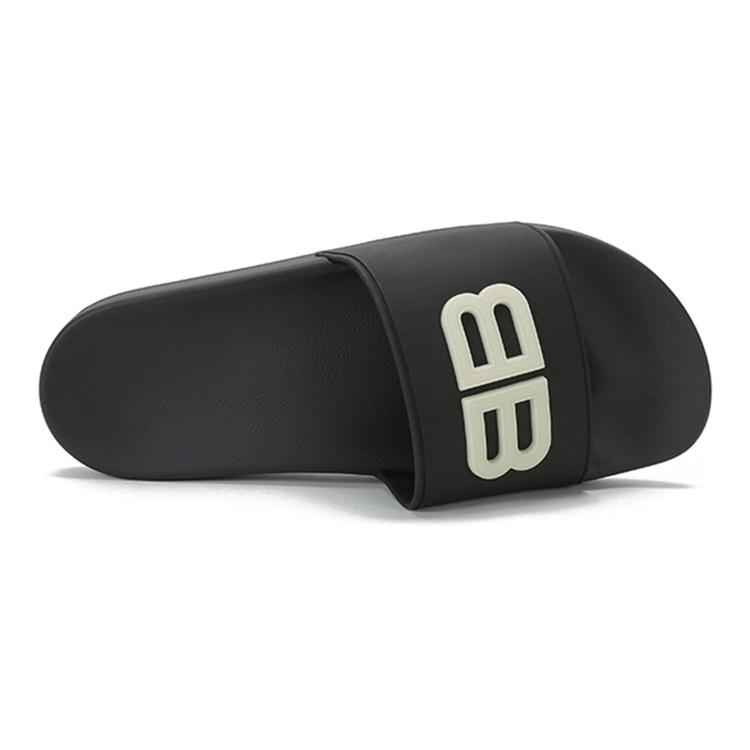Balenciaga Pool Slides 'Black Glow' Men's 656395W1S861073
