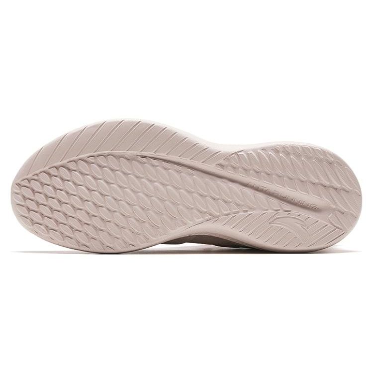 Anta Shock Absorbing Durable Low Top Running Shoes Women Sneaker Lotus-Gray 922345512-2
