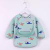 Baby Waterproof Long-Sleeved Bib Apron