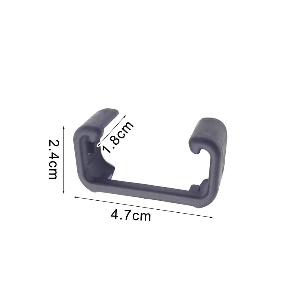 4 Stück Blende für Autositz-Gleitschiene 5N0881347A Für Polo Für Tiguan Für Sharan Auto-Sitzgleitklemme Automobilzubehör