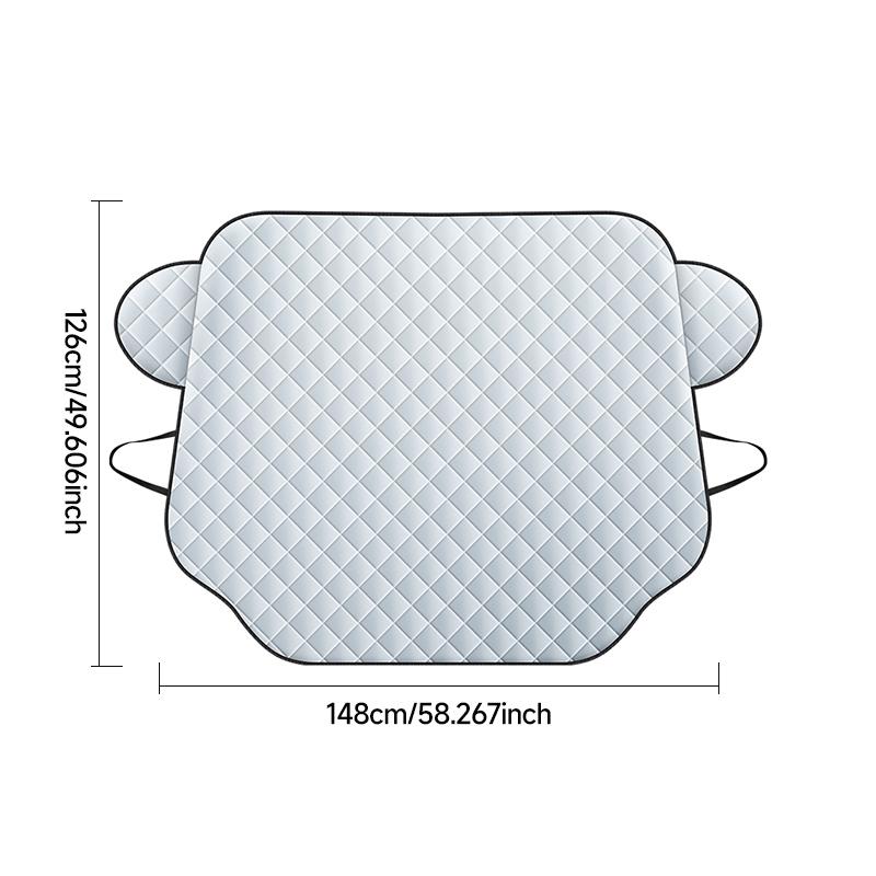 

Защитный чехол от снега и льда для автомобиля Зимний солнцезащитный козырек на лобовое стекло для автомобиля Уличный Летний чехол для автомобиля Защита от мороза Защитные чехлы от солнца