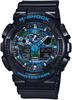 Casio Kvarc Óra Kék Terepmintás G-SHOCK Férfi GA-100CB-1A