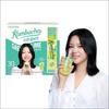 TEAZEN Kombucha Green Mandarin Lime Tea 30 Sticks / Low Calorie, Zero Sugar, Prebiotics