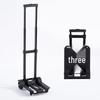 Foldable Two-Wheel Handcart for Groceries and Luggage