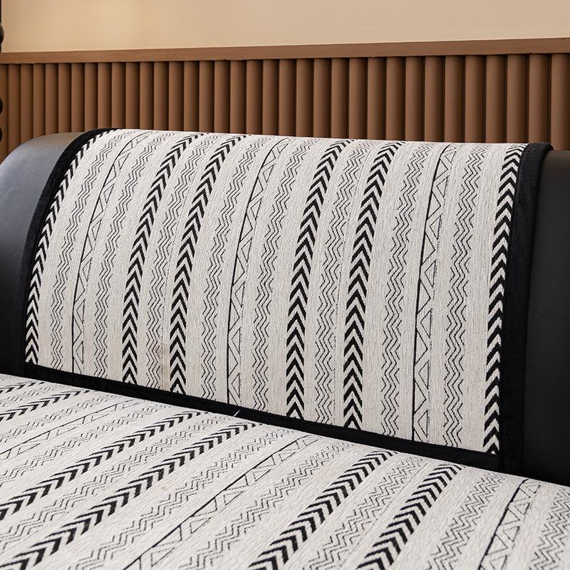 Neues Anti-Katzenkratz-Französisches Sofakissen, Universelles Rutschfestes Sitzkissen für Alle Jahreszeiten, Einfacher Sofabezug Abdeckung Tuch Handtuch