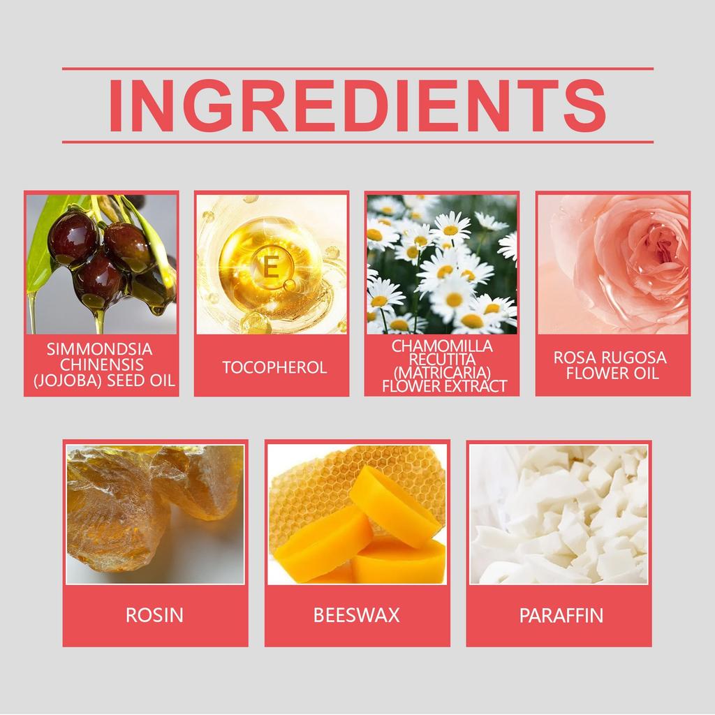 Haarentfernungswachs-Serie Zarte, weiche und glatte Körperhaut Sanft und mild