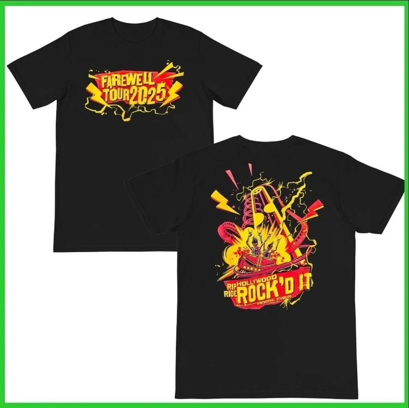 HOT! Hollywood Rip Ride Rockit Farewell Tour  Size S-3XL FAST SHIPPING Unisex T-Shirt XL