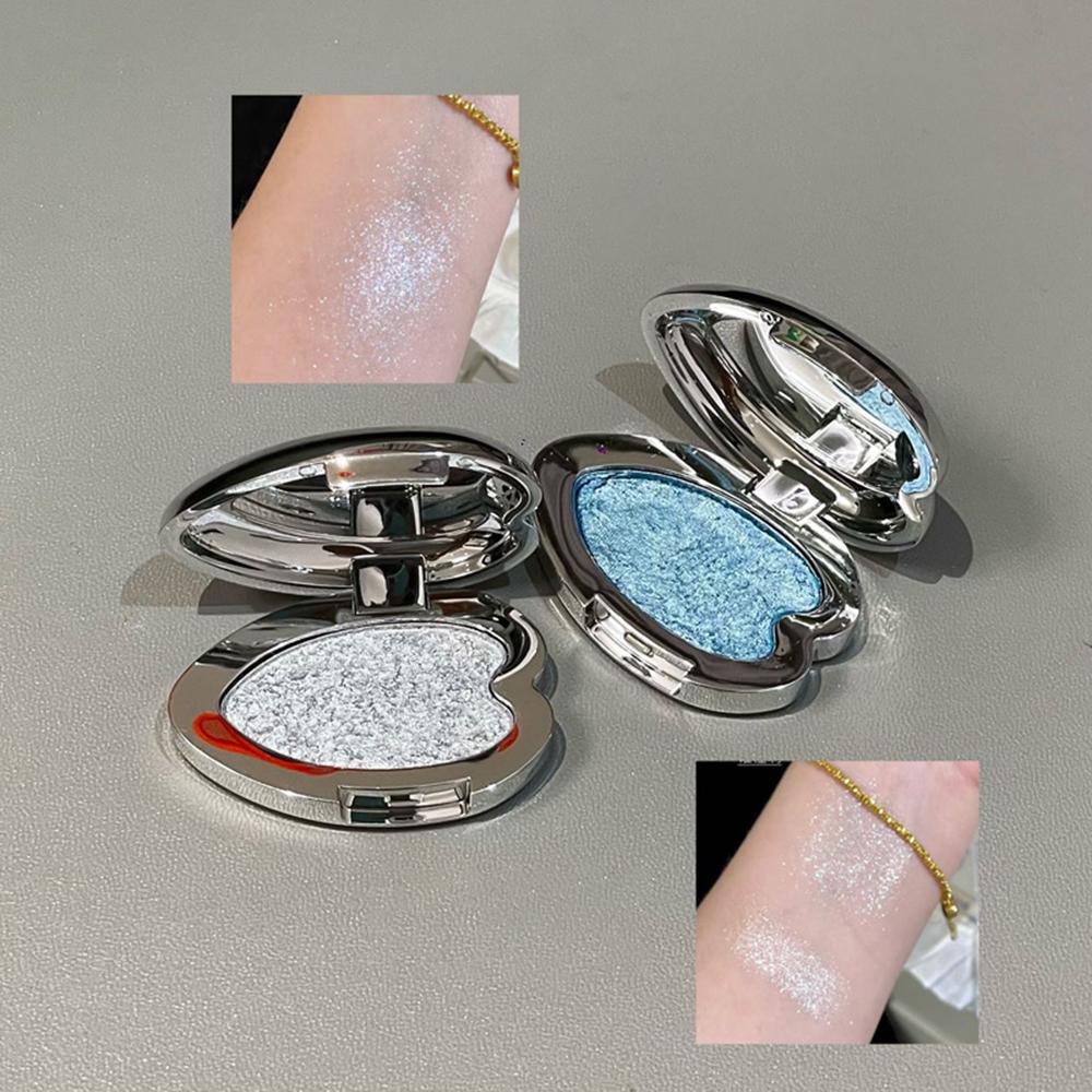 HERORANGE Loveheart Monochrome Highlighter Pearlescent Shawdow Explosion Polarized Brightening Silkworm Highlight