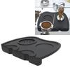 Silicone Coffee Tamper Pad Anti Slip Soft Tamper Mat Heat Resistant Corner Tamping Mat for Home