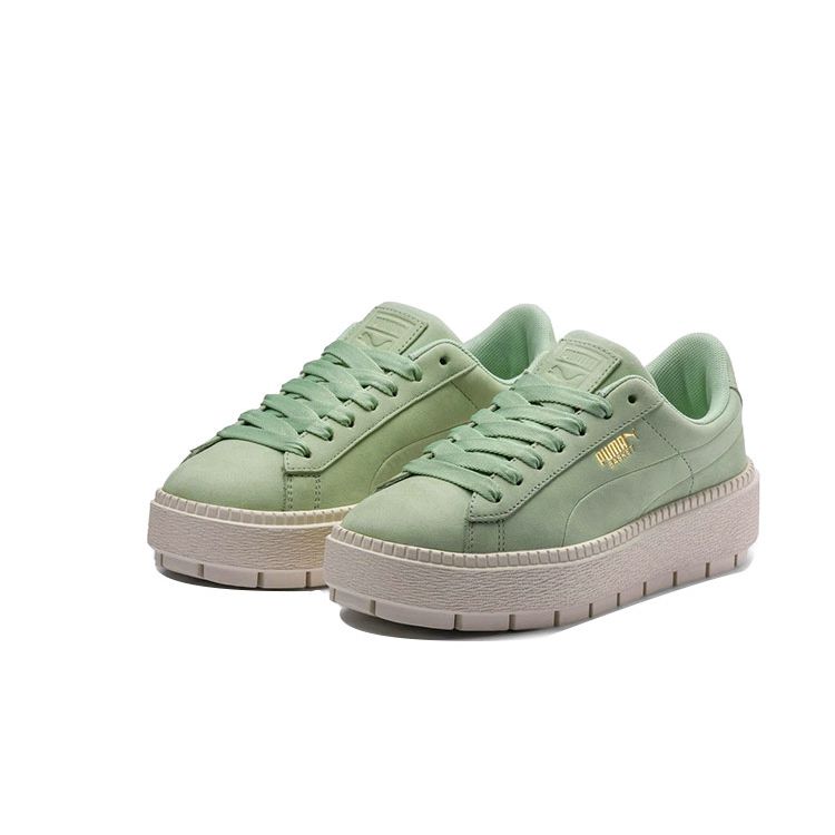 Puma Platform Trace Hellminzgrün Damen Sneaker 369642-02