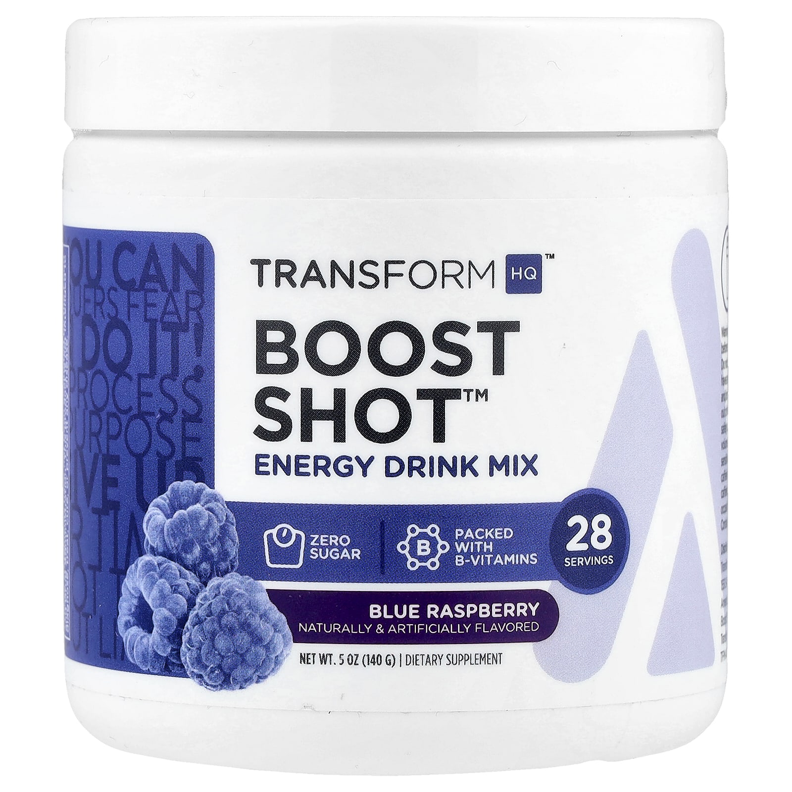

Boost Shot™, Energy Drink Mix, Blue Raspberry, 140G (5Oz)
