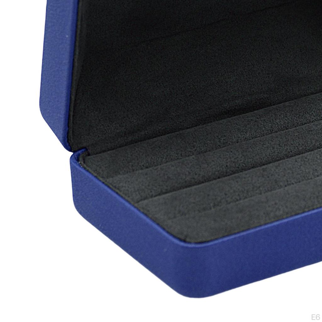 Jewelry Box Ring Organizer Showcase Travel Stylish Portable Case Storage