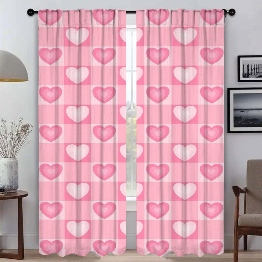 Kitchen Curtains for Living Room Curtain a Lot of Flowers Shades Partition Blinds Tulle for Bedroom Halloween Decoration Elegant