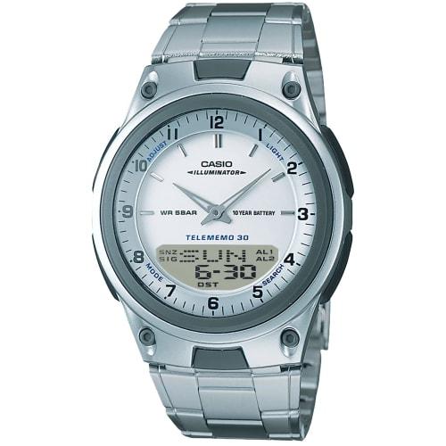 

Часы Casio Коллекция Casio AW-80D-7AJH мужские серебристые