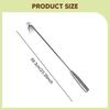 Weed Remover Portable Lightweight Weeding Tool for Yard Vegetables Uprooting 30 cm 4 Tines